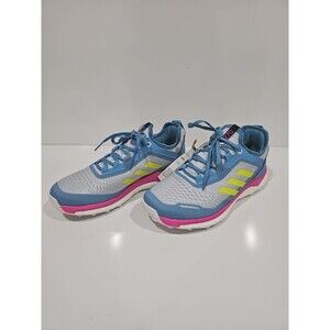 Adidas Terrex Agravic Flow 2 Mens 10 US Hiking Shoes Blue Low Top - FX6966 New